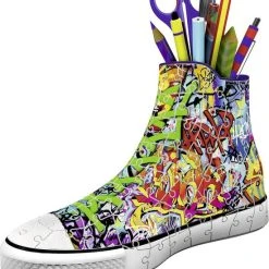Ravensburger Sneaker Grafitti Print - 3D Puzzel - 108 Stukjes -Exporteren puzzels winkel 550x633