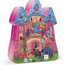 Djeco - Het Sprookjeskasteel - 54 Stukjes -Exporteren puzzels winkel 550x638 3