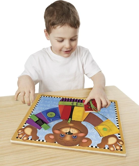 Melissa & Doug Basisvaardigheden - Puzzel 8 Melissa & Doug Basisvaardigheden - Puzzel - Afbeelding 6