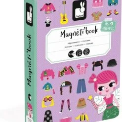 Janod Magnetibook - Verkleedfeest Meisjes 20 Janod Magnetibook - Verkleedfeest Meisjes -Exporteren puzzels winkel 550x661