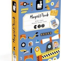 Janod Magnetibook - Racers -Exporteren puzzels winkel 550x666