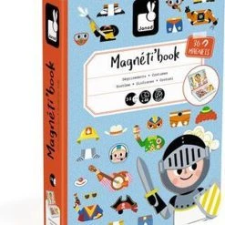 Janod Magnetibook - Verkleedfeest Jongens -Exporteren puzzels winkel 550x670
