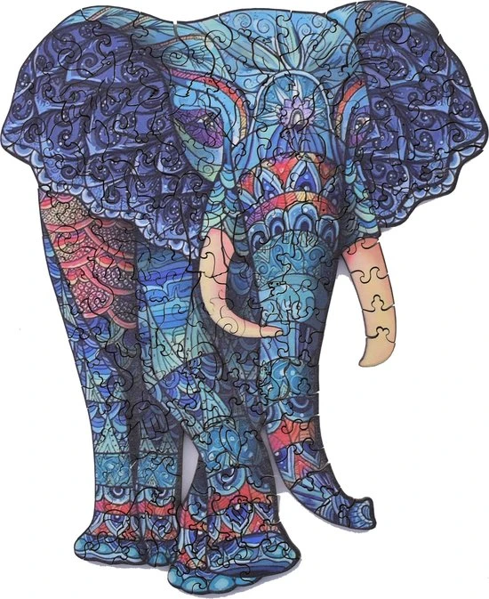 Legpuzzel Olifant 048 A3 | Houten Jigsaw Puzzel | 173 Stukjes | Dierenpuzzel| Meer Dan 50 Verschillende Modellen 7 Legpuzzel Olifant 048 A3 | Houten Jigsaw Puzzel | 173 Stukjes | Dierenpuzzel| Meer Dan 50 Verschillende Modellen - Afbeelding 5