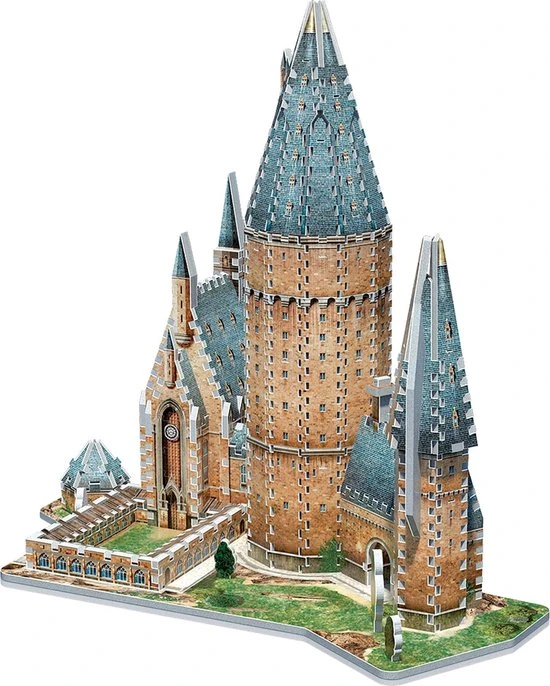 Hogwarts - Great Hall - Wrebbit 3D Puzzel - Harry Potter - 850 Stukjes 7 Hogwarts - Great Hall - Wrebbit 3D Puzzel - Harry Potter - 850 Stukjes - Afbeelding 5