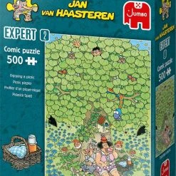 Jan Van Haasteren Expert 2: Picknick Plezier Puzzel - 500 Stukjes -Exporteren puzzels winkel 550x697 14