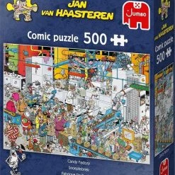 Jan Van Haasteren Snoepfabriek Puzzel - 500 Stukjes -Exporteren puzzels winkel 550x697 6