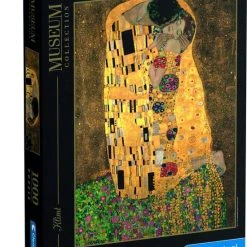 Clementoni Legpuzzel - Musea Puzzel Collectie - Klimt Der Kuss - 1000 Stukjes, Puzzel Volwassenen -Exporteren puzzels winkel 550x710 3