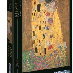 Clementoni Legpuzzel - Musea Puzzel Collectie - Klimt Der Kuss - 1000 Stukjes, Puzzel Volwassenen -Exporteren puzzels winkel 550x721 1