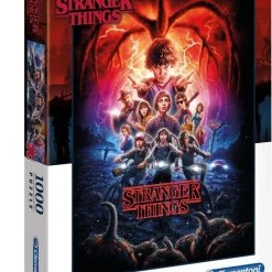 Clementoni Legpuzzel - Stranger Things - 1000 Stukjes, Puzzel Volwassenen