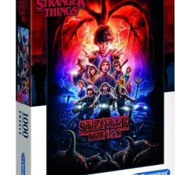 Clementoni Legpuzzel - Stranger Things - 1000 Stukjes, Puzzel Volwassenen -Exporteren puzzels winkel 550x730