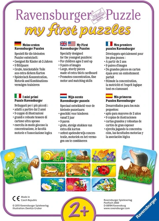 Ravensburger Speciale Voertuigen- My First Puzzles -9x2 Stukjes - Kinderpuzzel 11 Ravensburger Speciale Voertuigen- My First Puzzles -9x2 Stukjes - Kinderpuzzel - Afbeelding 9