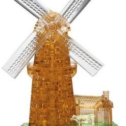 Crystal Puzzle 3d Puzzel Windmolen 64 Stukjes