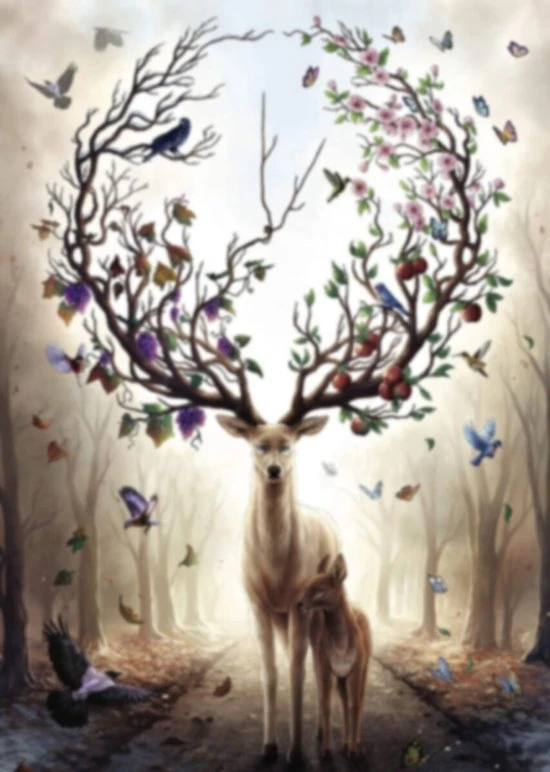 Happy Puzzle Puzzel 1000 Stukjes Fantasydeer Volwassenen Legpuzzels - Fantasy - Dieren - Stad - Kunst - Hobby Speelgoed - Puzzels Volwassenen Kinderen - 50*70 Cm 3 Happy Puzzle Puzzel 1000 Stukjes Fantasydeer Volwassenen Legpuzzels - Fantasy - Dieren - Stad - Kunst - Hobby Speelgoed - Puzzels Volwassenen Kinderen - 50*70 Cm