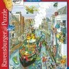 Ravensburger Puzzel Fleroux Pakjesboot 12- Legpuzzel - 1000 Stukjes -Exporteren puzzels winkel 550x780 3