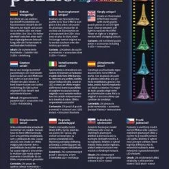 Ravensburger Eiffeltoren Night Edition- 3D Puzzel Gebouw - 216 Stukjes -Exporteren puzzels winkel 550x795