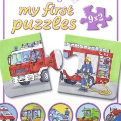 Ravensburger Speciale Voertuigen- My First Puzzles -9x2 Stukjes - Kinderpuzzel