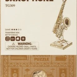 Robotime 3D Houten Puzzel Muziekinstrument Saxophone, TG309, 8,5x7x23cm - 6946785116793 17 Robotime 3D Houten Puzzel Muziekinstrument Saxophone, TG309, 8,5x7x23cm - 6946785116793 -Exporteren puzzels winkel 550x808