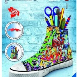 Ravensburger Sneaker Grafitti Print - 3D Puzzel - 108 Stukjes -Exporteren puzzels winkel 550x816 1