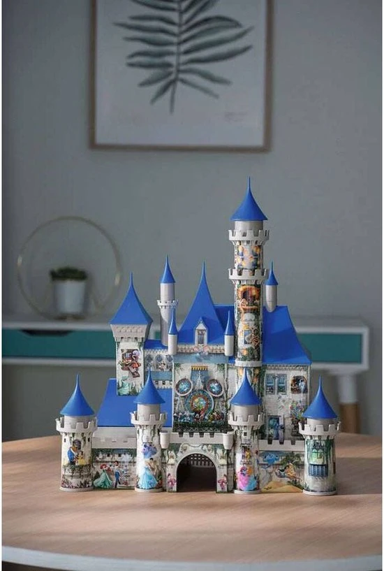 Ravensburger Puzzel Disney Castle- 3D Gebouw - 216 Stukjes 7 Ravensburger Puzzel Disney Castle- 3D Gebouw - 216 Stukjes - Afbeelding 5