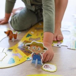 Goula Vormenpuzzel Boerderij Junior Hout - 17 Stukjes -Exporteren puzzels winkel 550x824 5