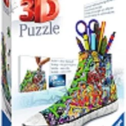 Ravensburger Sneaker Grafitti Print - 3D Puzzel - 108 Stukjes -Exporteren puzzels winkel 550x826